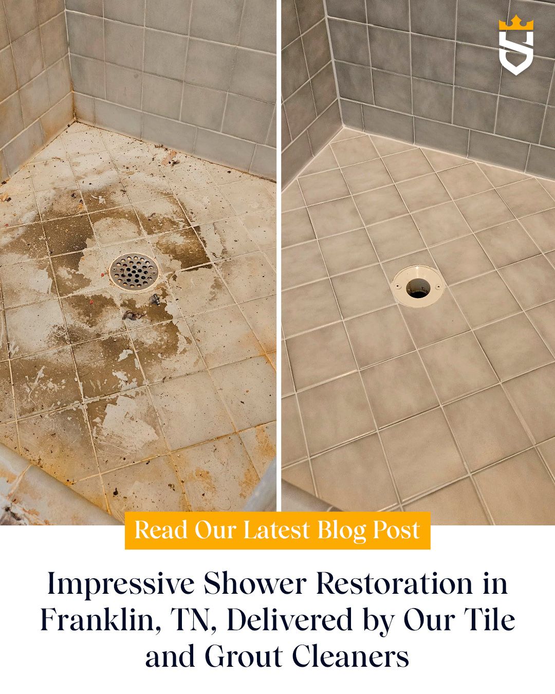 Impressive Shower Restoration in Franklin, TN, Delivered by Our Tile and Grout Cleaners